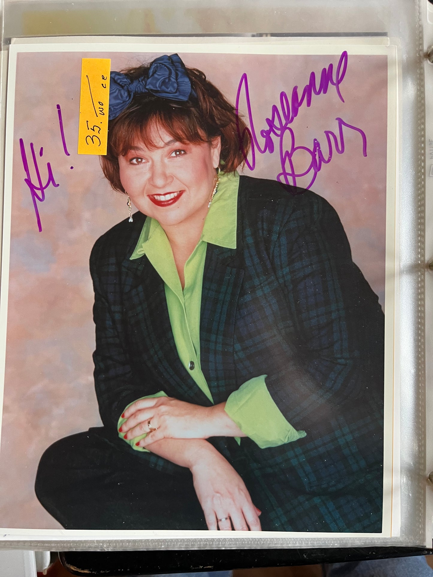 ROSANNE BARR, autograph