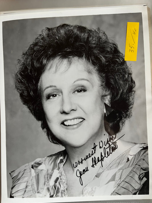 JEAN STAPLETON, autograph