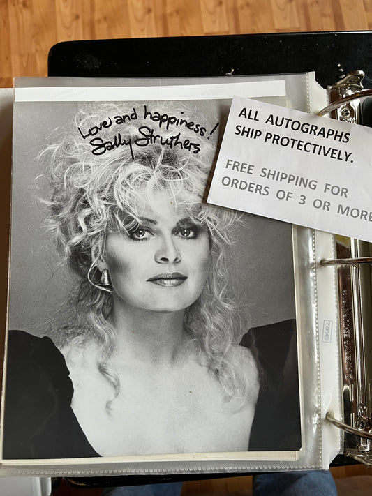 SALLY STRUTHERS, autograph