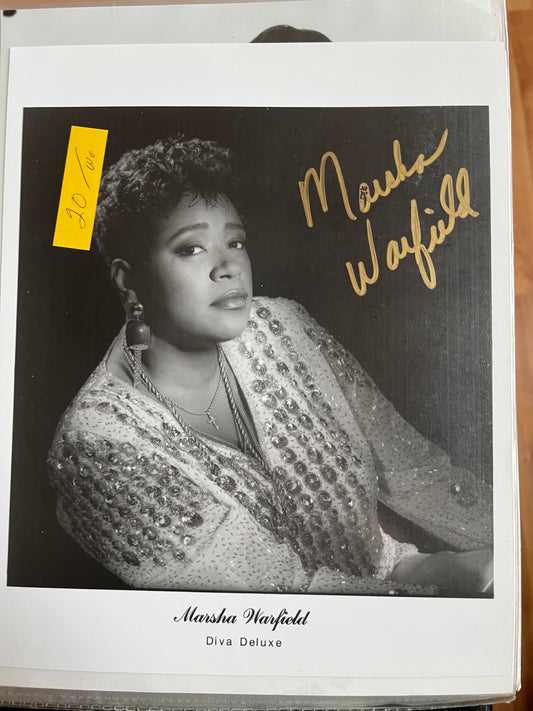 MARSHA WARFIELD, autograph