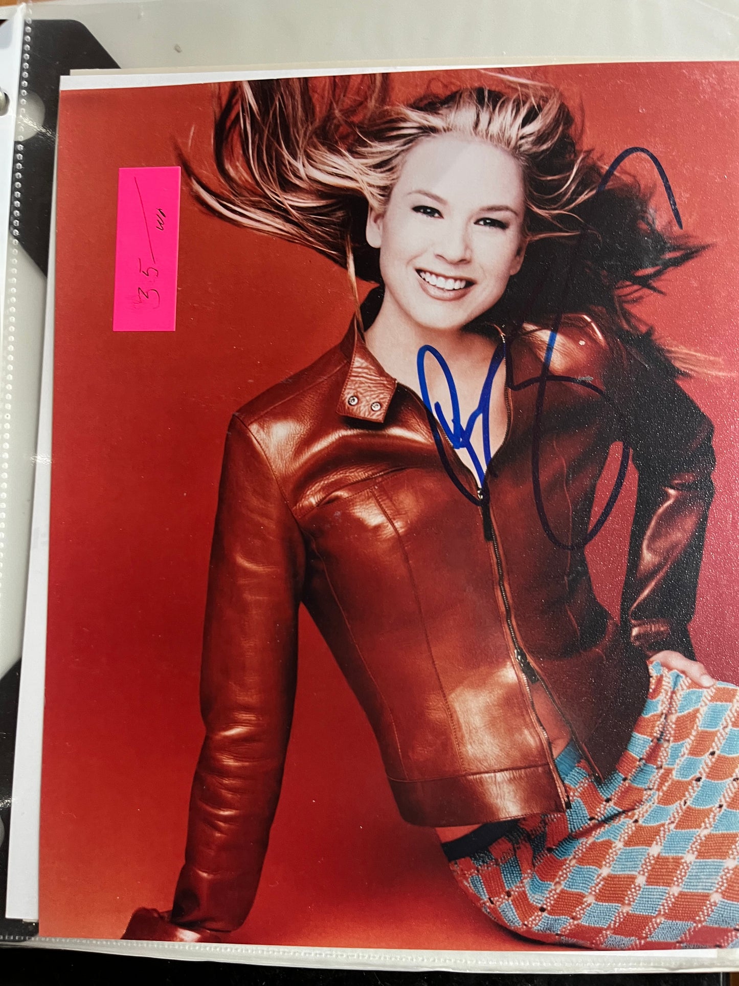 RENEE ZELLWEGER, Chicago, autograph