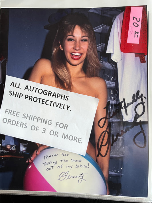 SERENITY, autograph