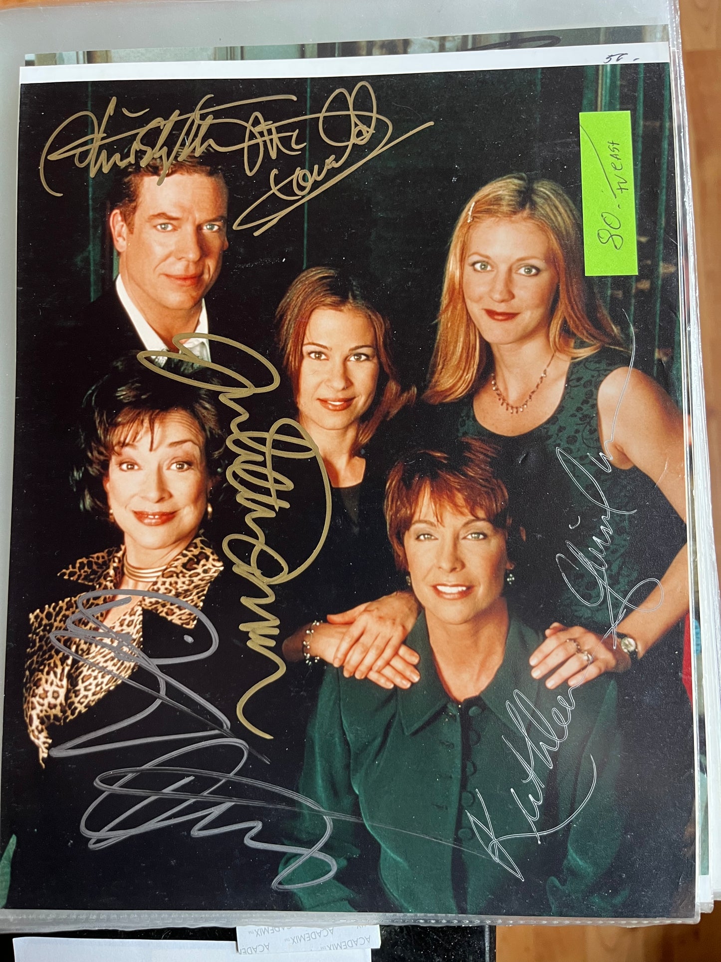FAMILY LAW, TV cast photo, autographs