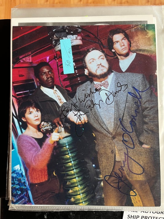 SLIDERS, tv cast autographs