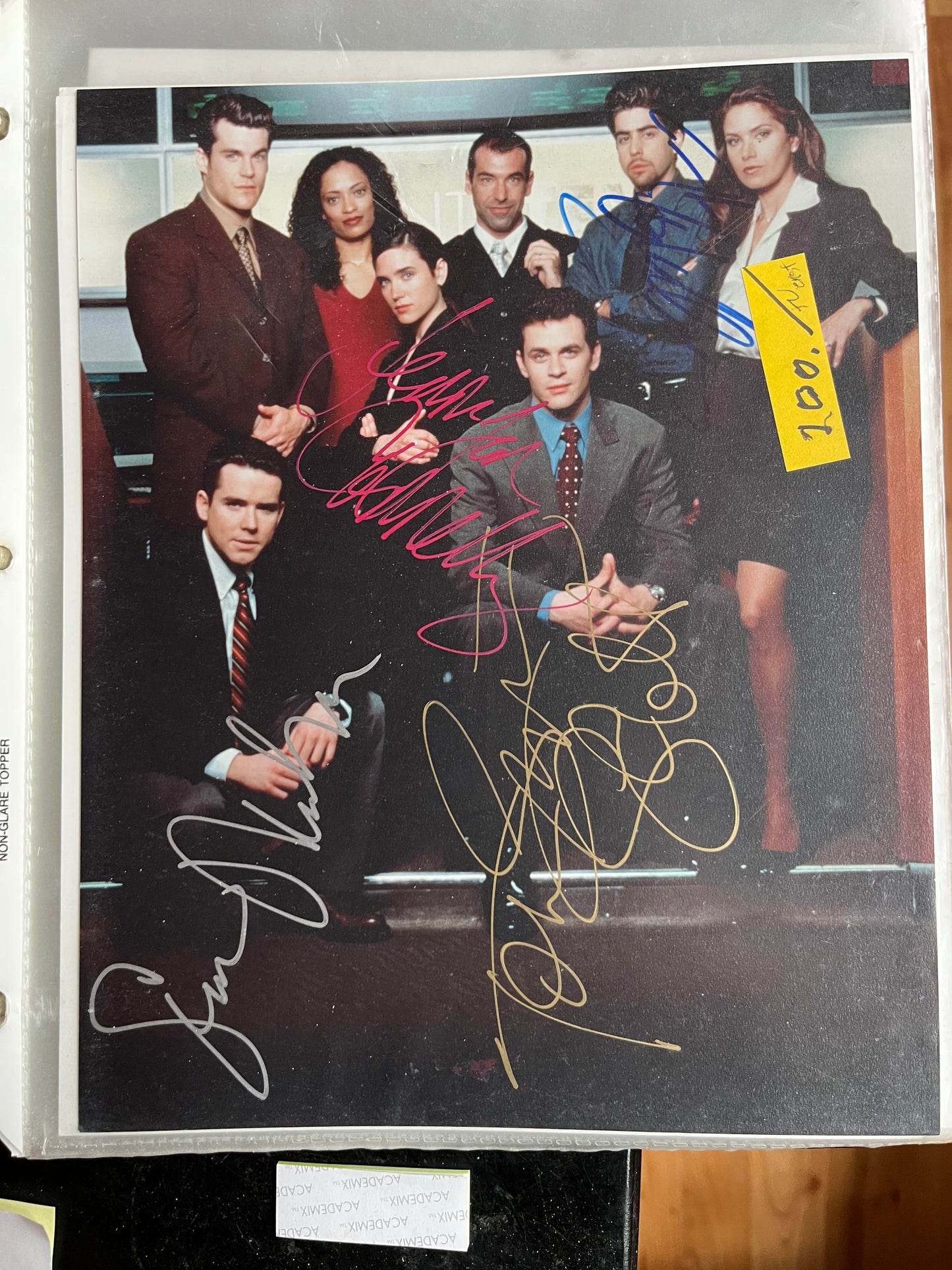 THE STREET, TV cast autographs
