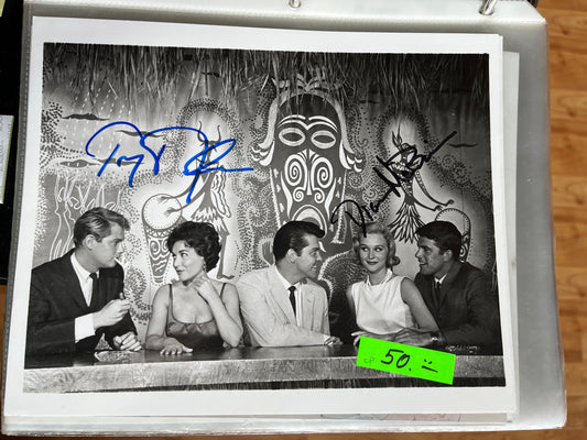 SURFSIDE 6, TV cast autographs
