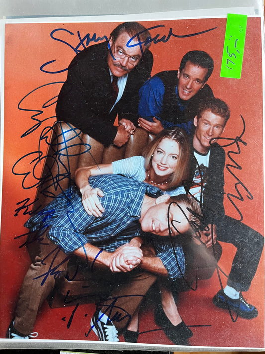 TITUS, TV cast autographs