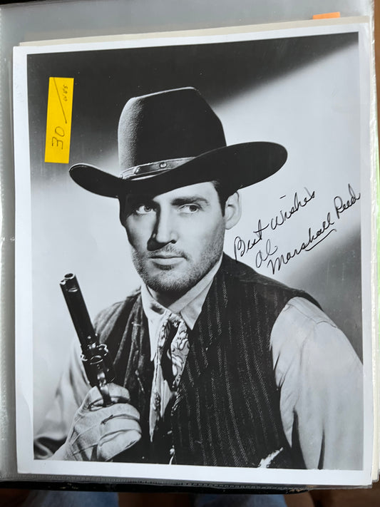 MARSHALL REED, autograph