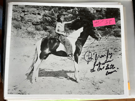 DON REYNOLDS (a.k.a. Brown Jug Reynolds) autograph