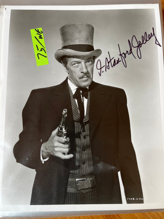 I. STANFORD JOLLEY, autograph