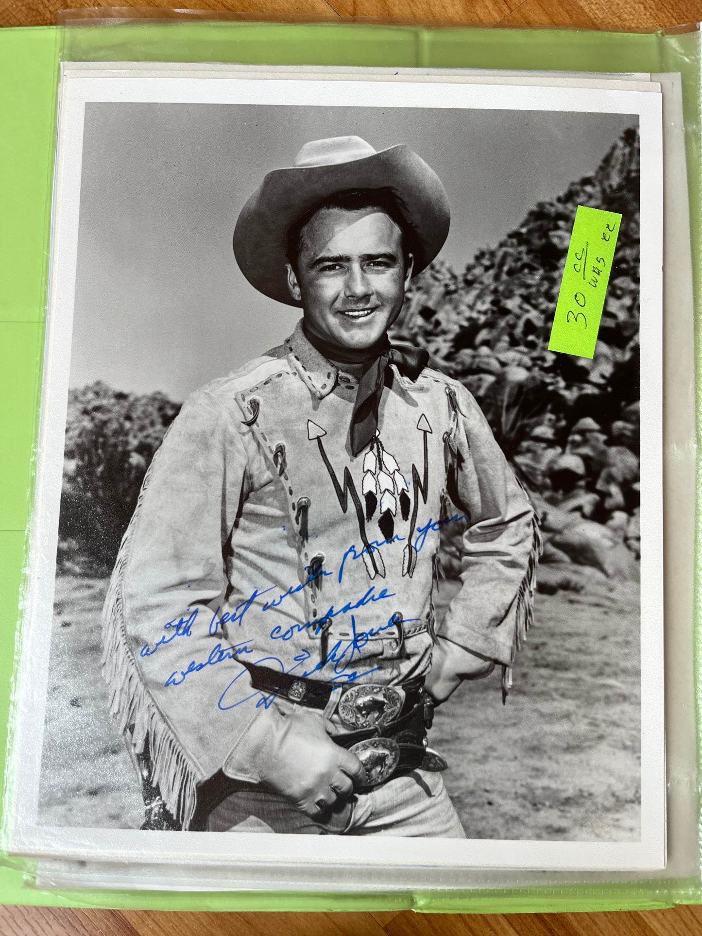 DICKIE JONES, autograph