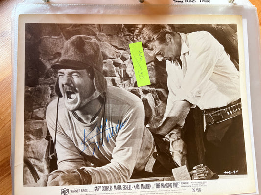 KARL MALDEN, autograph