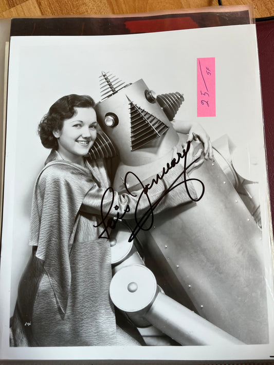 LOIS JANUARY, The Black Cat, Vanishing Shadow, autograph