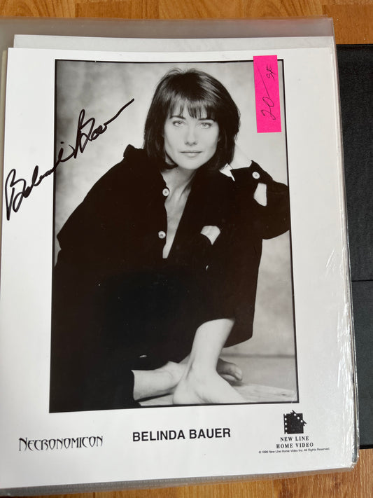 BELINDA BAUER, autograph