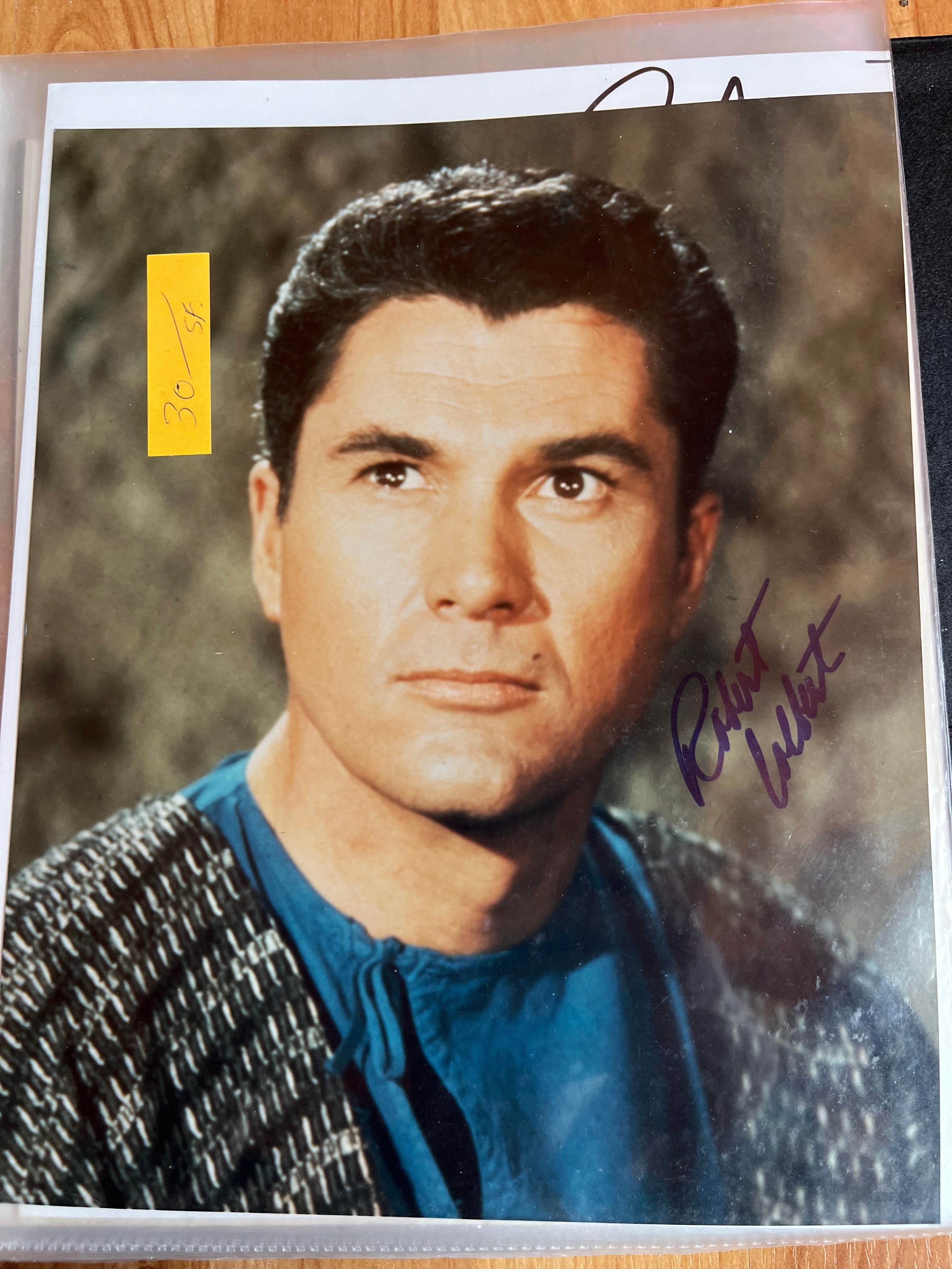 ROBERT COLBERT, The Time Tunnel, autograph – Williamsburg Nostalgia Fest