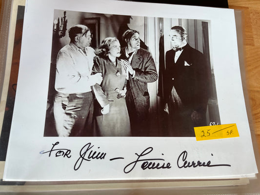 LOUISE CURRIE, autograph