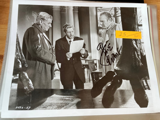 GENE EVANS, autograph