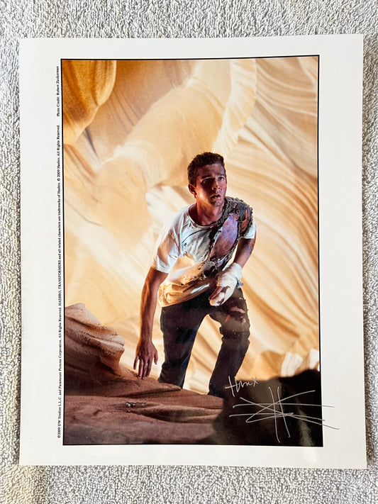 SHIA LaBEOUF from TRANSFORMERS and INDIANA JONES (Autograph)