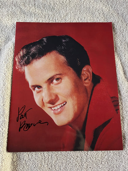PAT BOONE (Autographed photo)