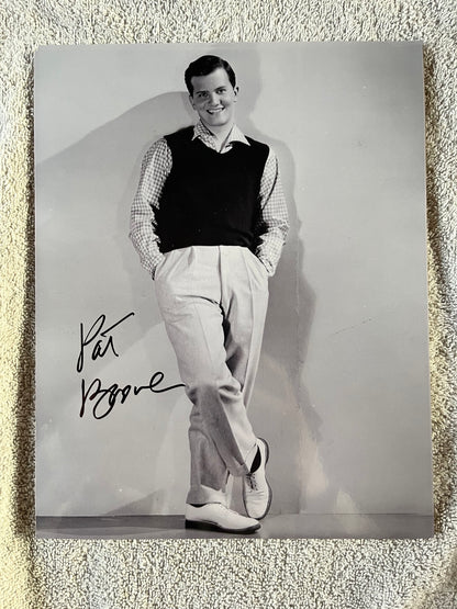 PAT BOONE (Autographed photo)