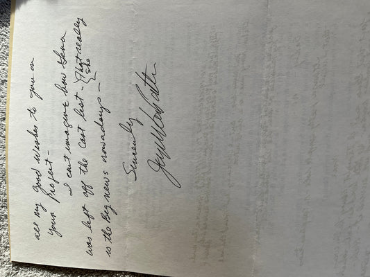 JOYCE VAN PATTEN from ST. ELMO'S FIRE (autograph)