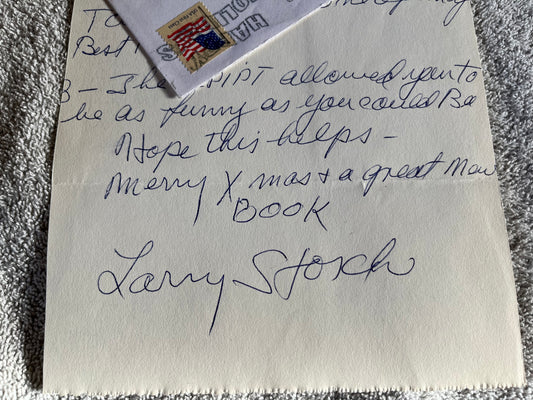 Larry Storch from F TROOP (autograph)