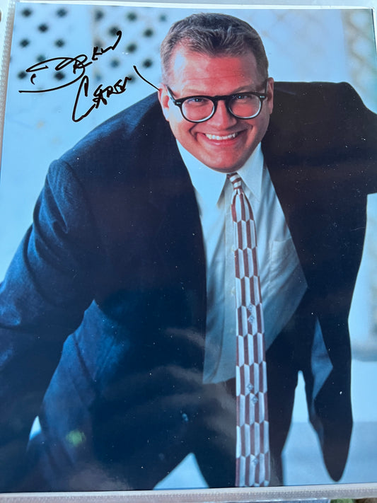 DREW CAREY, The Price is Right, autograph