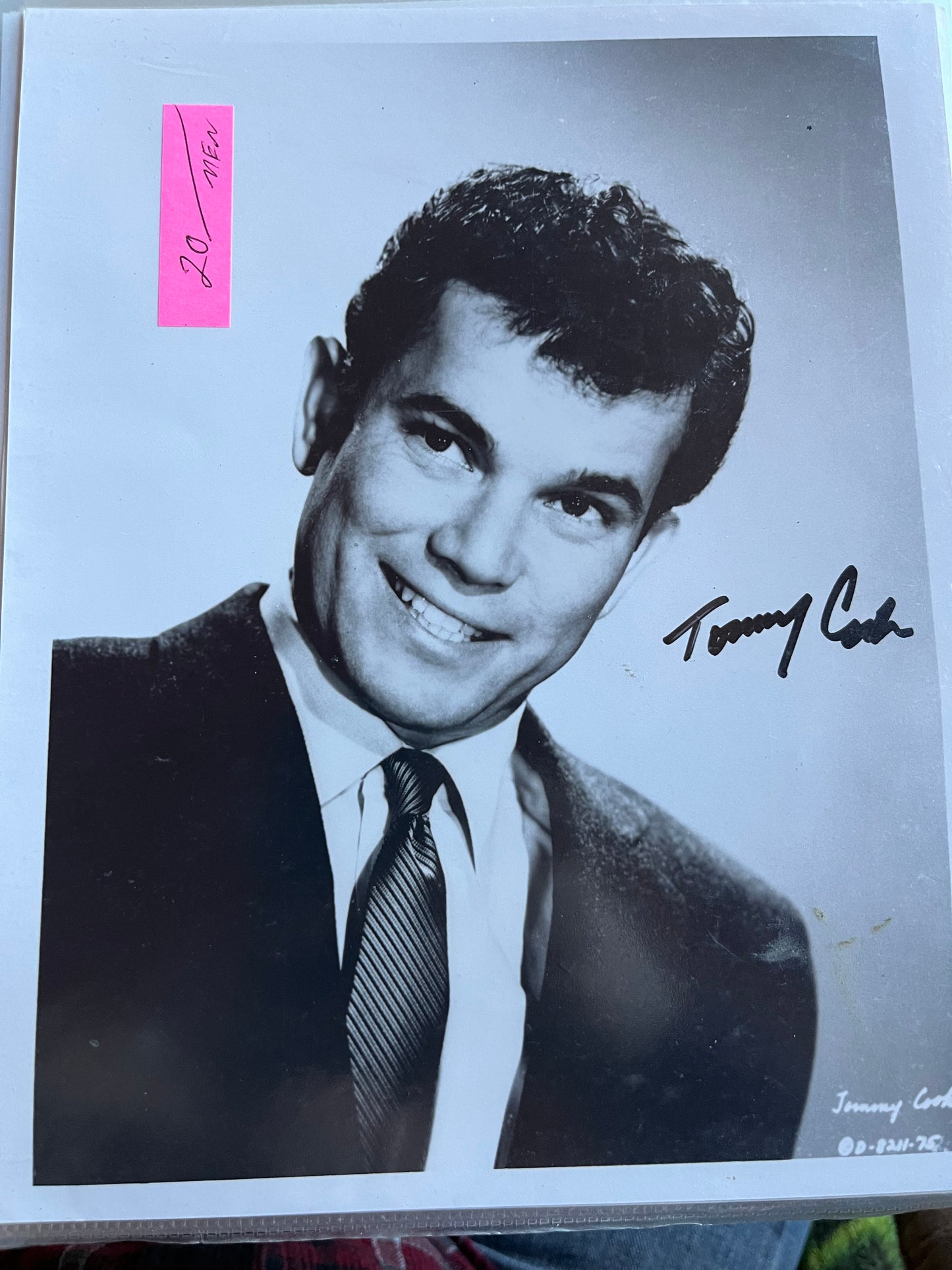 TOMMY COOK, autograph
