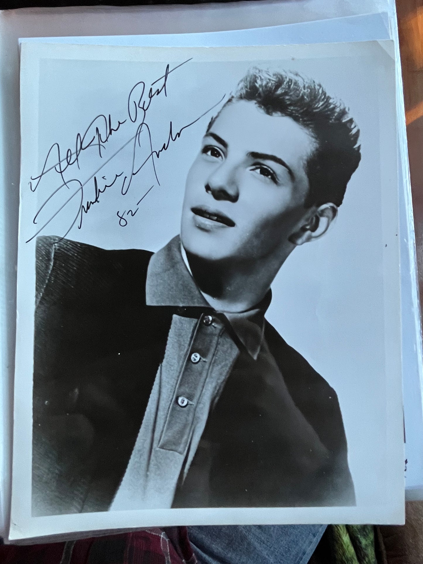 FRANKIE AVALON, autograph