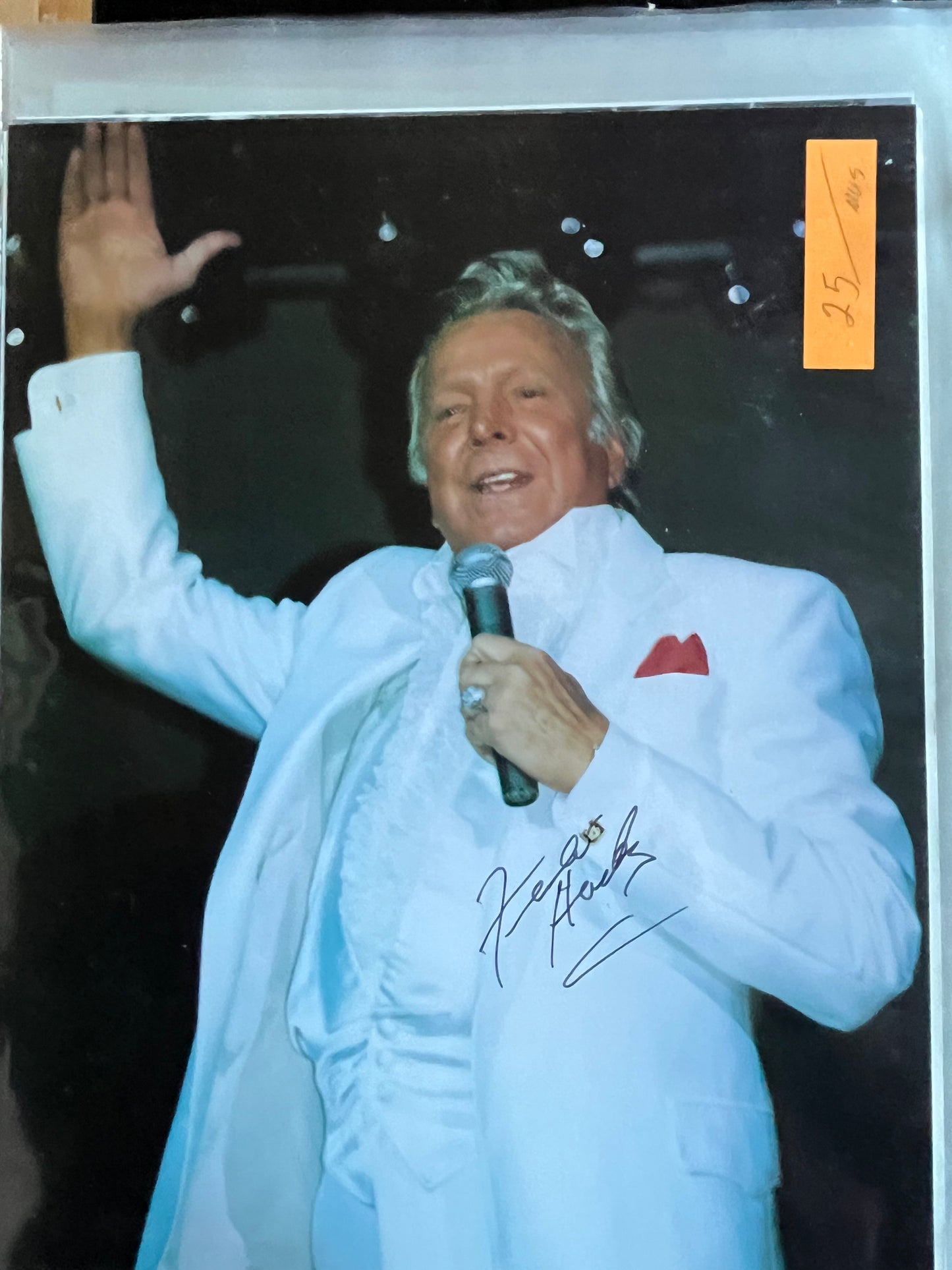 FERLIN HUSKY, singer, autograph