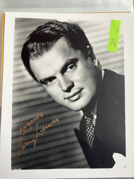 HARRY LEWIS, autograph