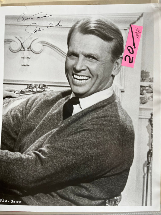JOHN LUND, autograph