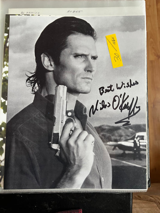 MILES O'KEEFE, autograph