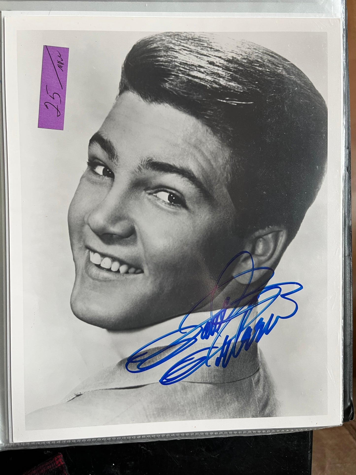 PAUL PETERSEN, Donna Reed Show, autograph