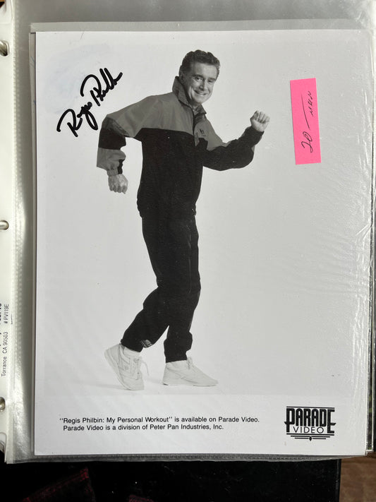 REGIS PHILBIN, autograph