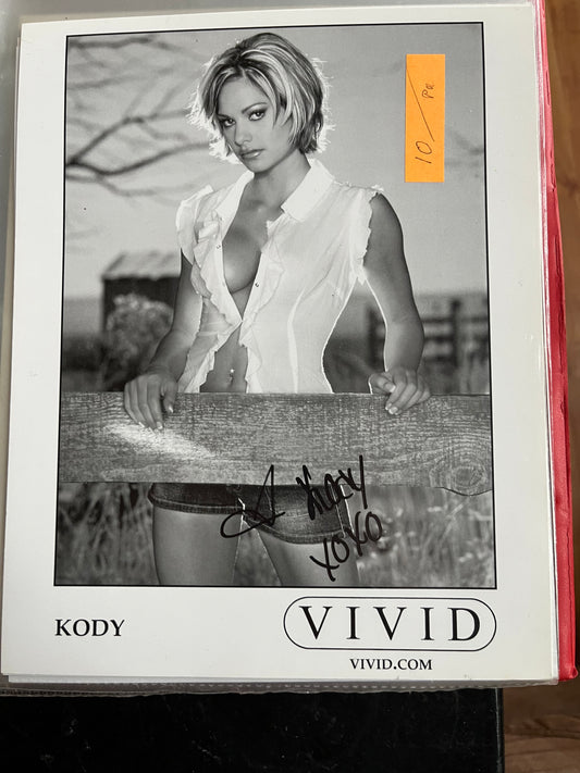 KODY, autograph
