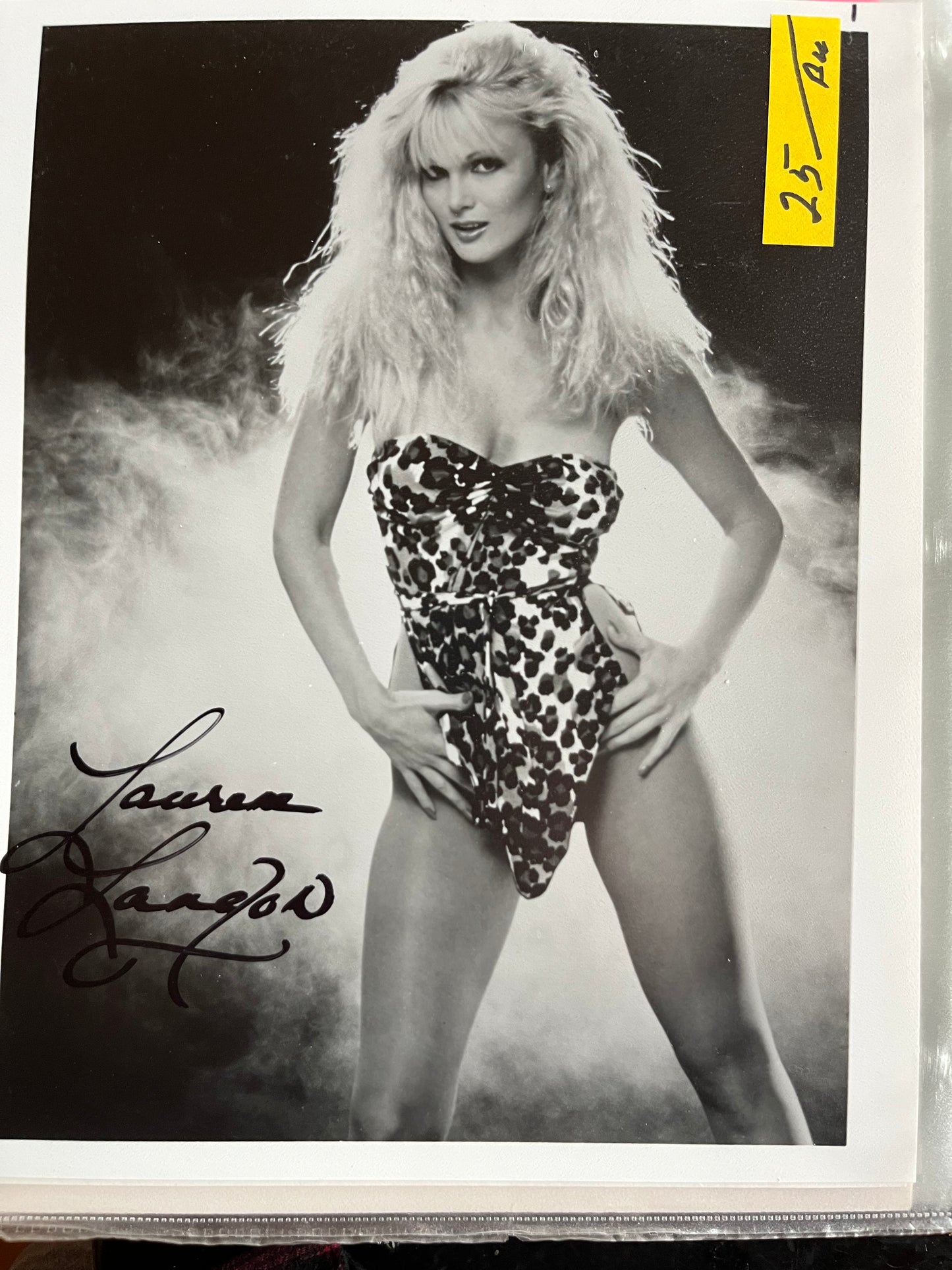 LAUREN LANDON, autograph