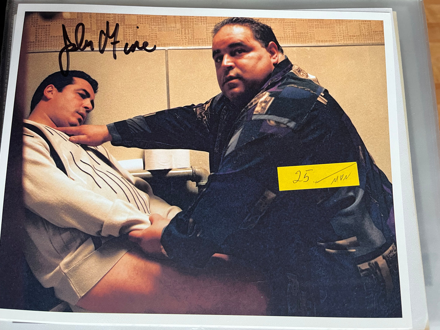 JOHN FIORE, autograph