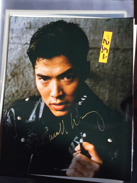 RUSSELL WONG, autograph