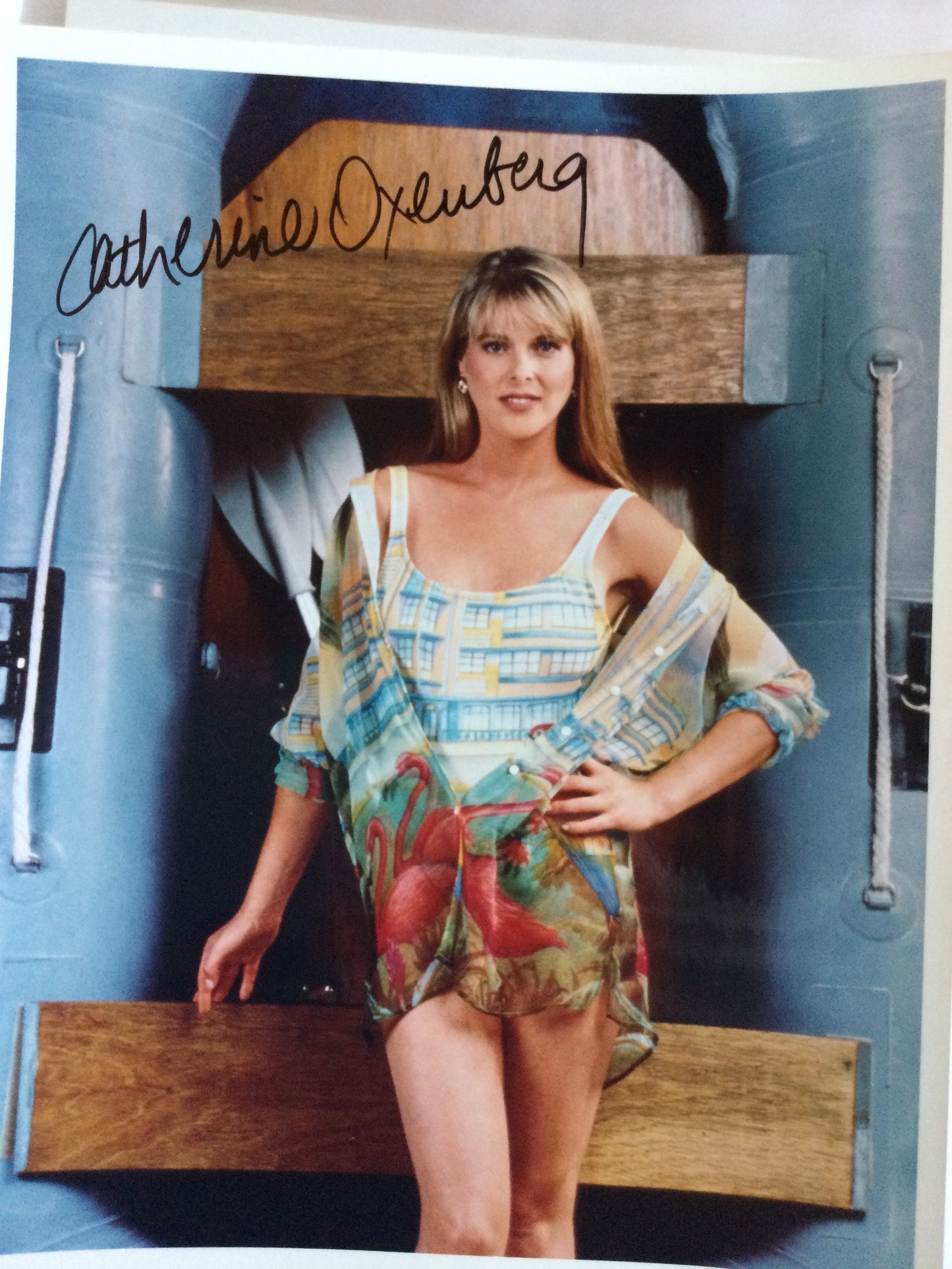 CATHERINE OXENBERG, Dynasty, autograph