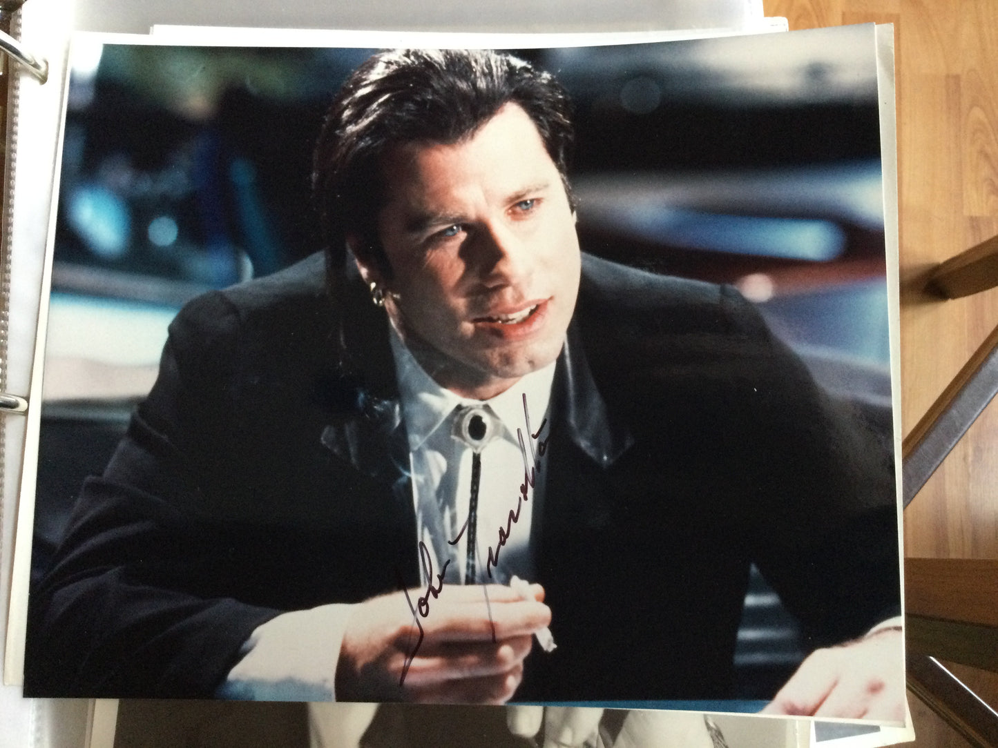 JOHN TRAVALTA, PULP FICTION, autograph