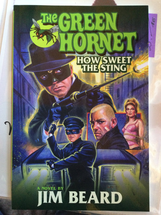 THE GREEN HORNET book, Jim Beard, autograph