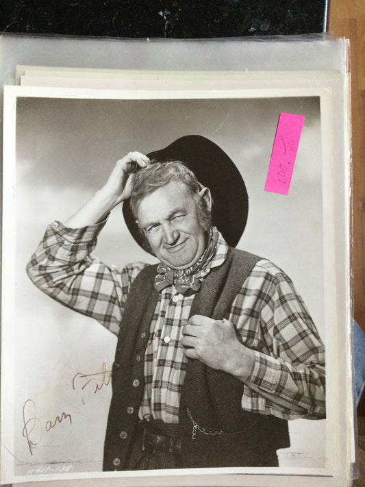 BARRY FITZGERALD, autograph