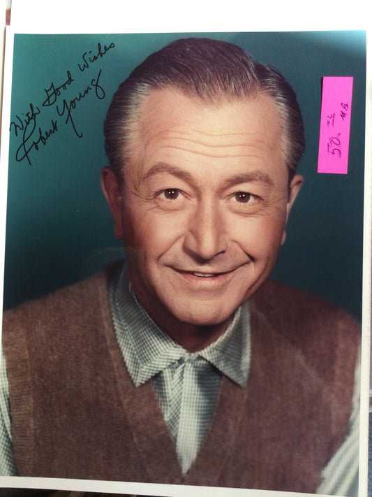 ROBERT YOUNG, autograph