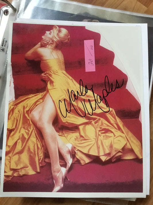 Marla Naples autograph