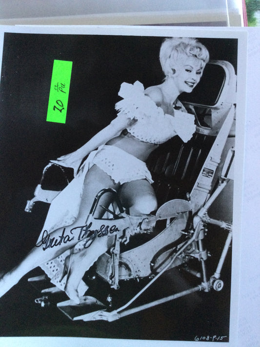 GRETA THYSSEN, autograph