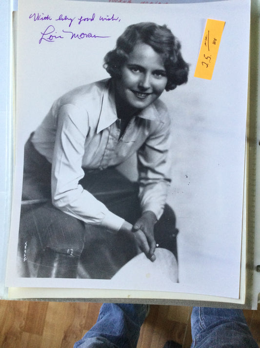 LORI MORAN, autograph