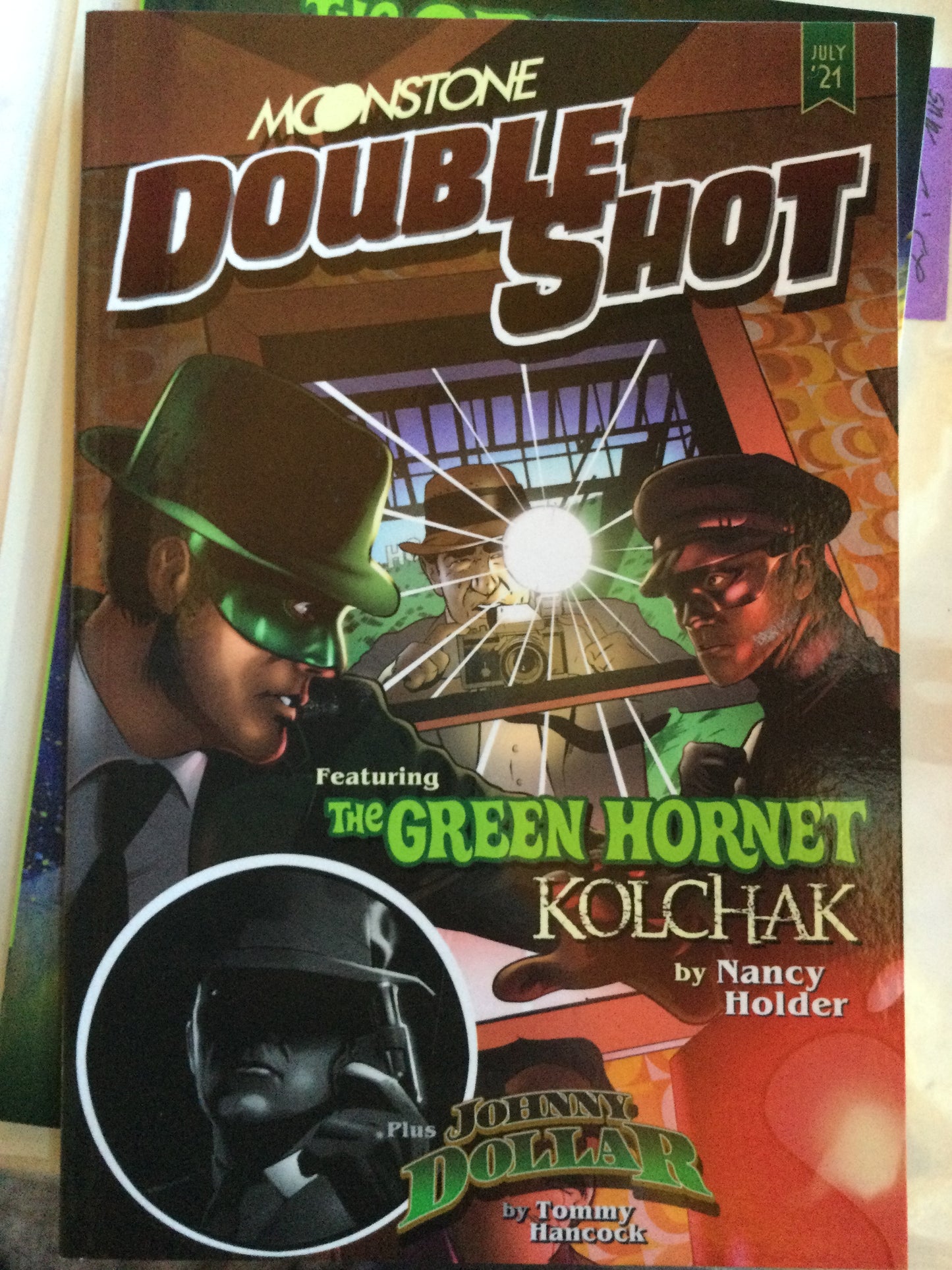 THE GREEN HORNET, book, Tommy Hancock, autograph
