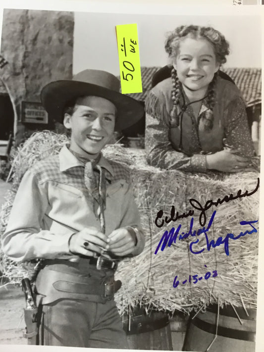 Michael Chapin and Eileen Janssen, ROUGH RIDING KIDS, autograph