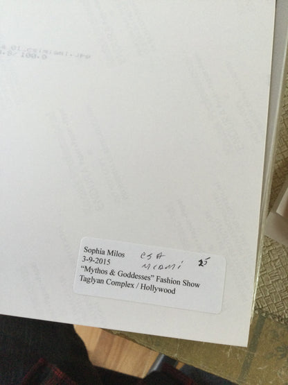 SOPHIA MILOS, NCIS MIAMI, autograph